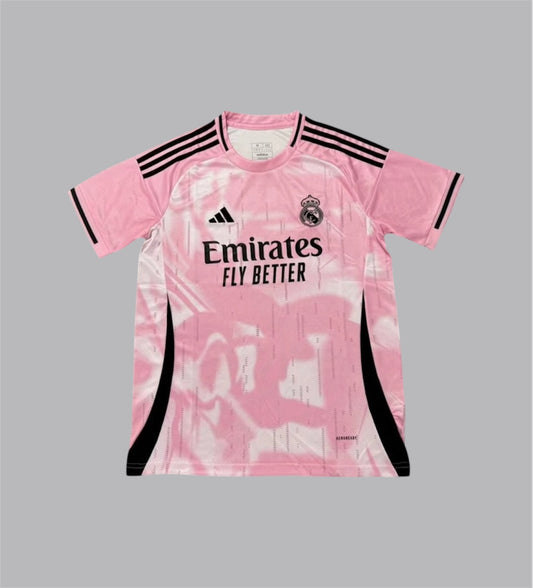 Real Madrid 25/26 special edition pink kit
