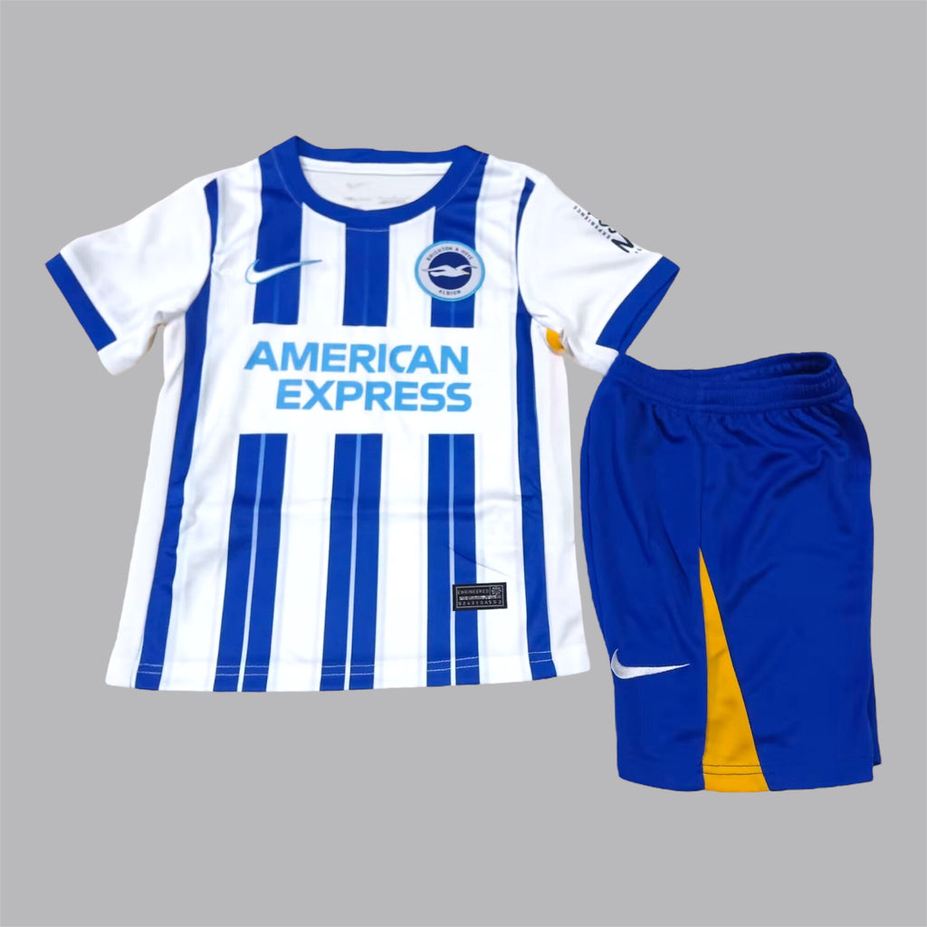 Kids Brighton & Hove Fc 2024 kit full set